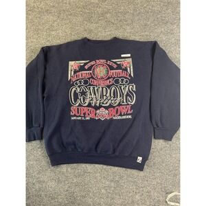 Vintage 1993 Dallas Cowboys NFC Champions Rose Bowl Pasadena Super Bowl XL